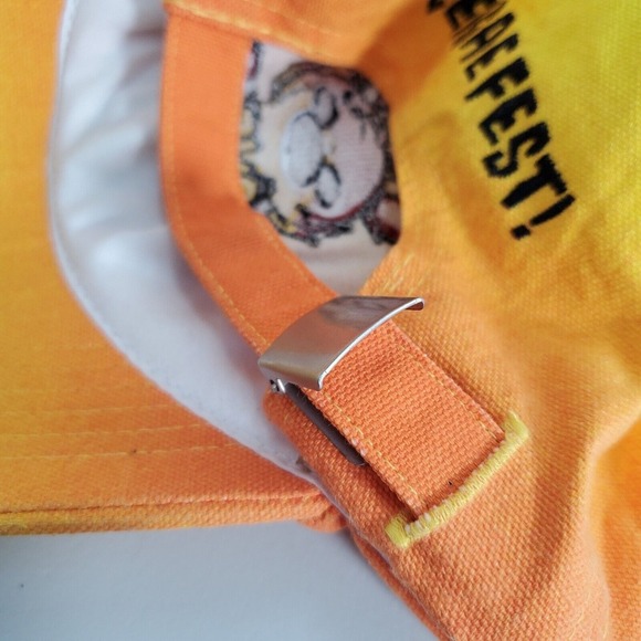 Disney World Hat Adjustable Cap Live Love Relax Reggae Fest Yellow Vacation‎ - Picture 10 of 11